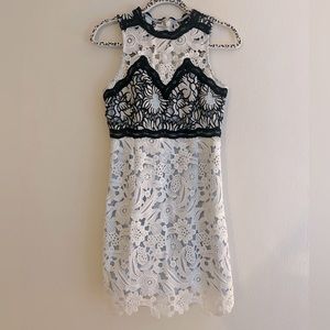 sachin and babi light blue dress Topshop Day dress - off-white - (Pre-owned)